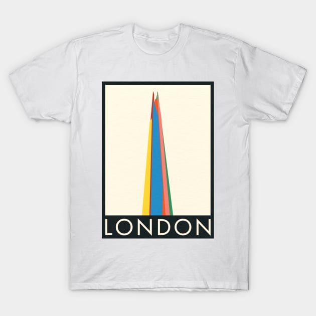 London The Shard T-Shirt by Rosi Feist